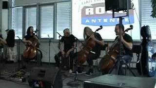 APOCALYPTICA  Concert live  ROCK ANTENNE Song2 [upl. by Ag32]