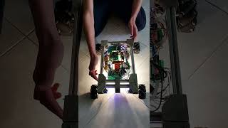 Omniwheel Robot Yaw tuning using Gyro feedback [upl. by Llehsad]