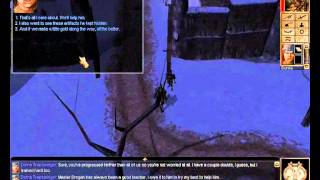 Lets Play Neverwinter Nights  Shadows of Undrentide 04 Annoying Riddles [upl. by Eelasor]