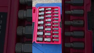 Hexagon socket screw extractor Good tools to share Screw extractor expert [upl. by Alliuqaj]