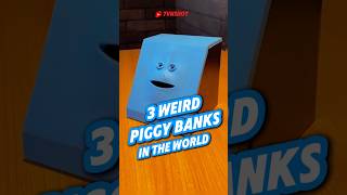 3 Weird Piggy Banks in the World [upl. by Aslin]