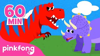 Mix  🦖Dinosaurios para niños  Canciones y Cuentos Infantiles  Recopilación  Pinkfong [upl. by Penrod869]