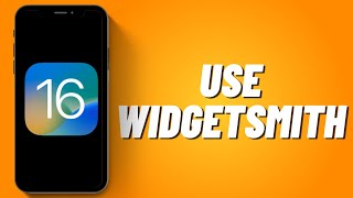 How To Use WidgetSmith iOS 16 2023 [upl. by Tnilf350]