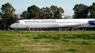 Aeroparque  31711  MD82  Aerolineas Argentinas  Take Off [upl. by Aynas]