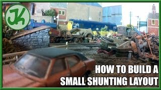 How To Build A Small Shunting Layout part one [upl. by Elagibba112]