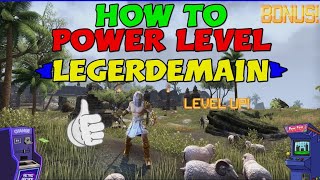 ESO HOW TO POWER LEVEL LEGERDEMAIN [upl. by Artenra]