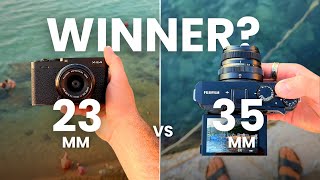 Which Fujifilm Lens Should You Get 23mm vs 35mm F2 [upl. by Ynahteb]