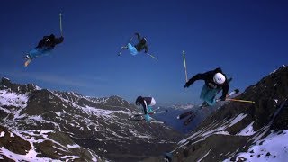 Extreme skiing compilation HD [upl. by Leslee]