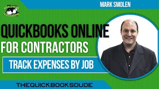 QuickBooks Online Contractors Track Expenses By Job [upl. by Cote78]