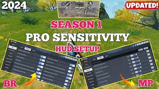 Best Sensitivity settings for fast movements  season 1  br sensitivity codm 2024 codm br setting [upl. by Ecniv]