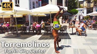 Walking in Torremolinos City Center  Walking Tour Update May 2023 4K Ultra HD 60fps [upl. by Natie]