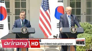 Presidents Moon Trump hold telephone conversation over N Korea [upl. by Ecnarf]