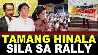 TAMANG HINALA NA SILA SA PRAYER RALLY AT EDSA PEOPLES POWER AKALA NILA KATAPUSAN NA [upl. by Naxela]