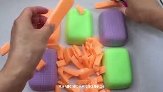 SOFT Glycerin Soap Cutting ASMR COMPILATION Satisfying Sounds [upl. by Penthea]