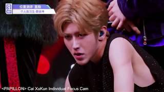 IDOL PRODUCER 2018 Team RAP《Papillon》Thái Từ KhônCai Xukun Focus 《巴比龍》蔡徐坤直拍 [upl. by Sondra]