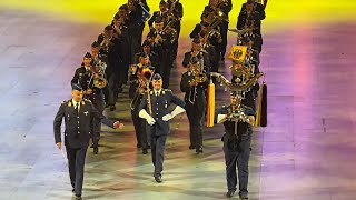 Luftwaffenmusikkorps Münster beim Musikfest der Bundeswehr 2024  Alte Kameraden  Marschmusik [upl. by Araccat]