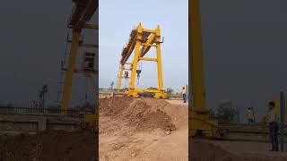 How to movement gantry crane design shorts [upl. by Llennhoj748]