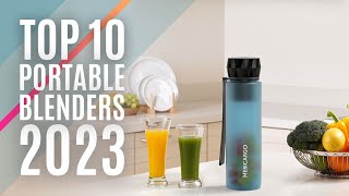 Top 10 Best Portable Blenders of 2023  Mini Blender for Shakes and Smoothies Personal Blender [upl. by Daukas]