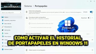 Cómo activar el historial de portapapeles en Windows 11 [upl. by Yenoh731]