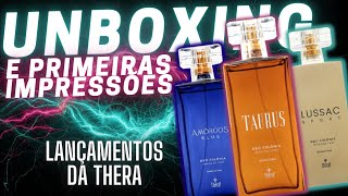 UNBOXING E PRIMEIRAS IMPRESSÕES  LANÇAMENTOS DA THERA COSMÉTICOS  FICARAM INCRÍVEIS [upl. by Ennovahc]