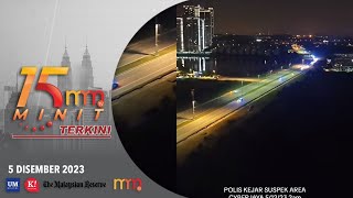 Lebih 20 MPV polis kejar Perodua Bezza di Cyberjaya  15 Minit Terkini 5 Disember 2023 [upl. by Euseibbob]