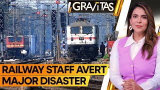 Gravitas Indias railway staff saves 800 passengers heres the story [upl. by Eenhpad]