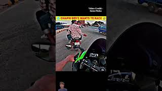 ￼￼ Capri boy🥵wants to race🤣 zx 10r🥶 chhapririder short viral chhapririder [upl. by Lenrad]