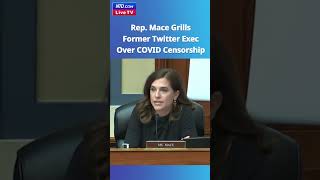 Rep Mace Grills Former Twitter Exec Vijaya Gadde Over COVID Censorship During Committee Hearing [upl. by Norby]