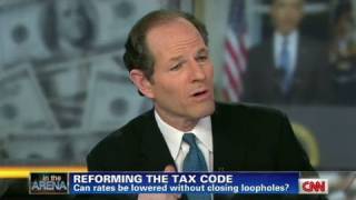 CNN Official Interview Eliot Spitzer to Grover Norquist Youre flat wrong [upl. by Lrig]