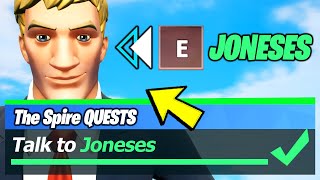 Talk to Joneses amp JONESES LOCATIONS  Fortnite [upl. by Gilmore]