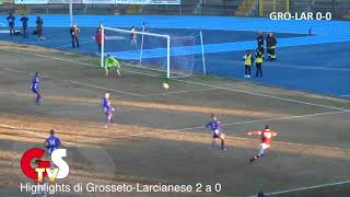 Gs Tv  highlights di GrossetoLarcianese 2 a 0 [upl. by Kola]