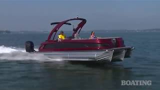 Boat Buyers Guide  Manitou 27 XPlode XT RFX Dual SHP [upl. by Leahcar]