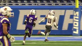 University of Detroit Jesuit 2024 QBMLB Tyler Bolach finds 2025 WRS Elijah Dotson for a TD catch [upl. by Yerrot]