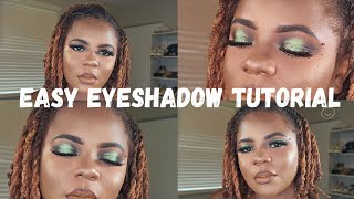 Easy Mattalic Green Eyeshadow Tutorial  Arie Amore [upl. by Whiteley984]