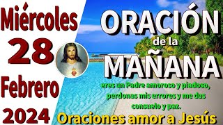 oración de la mañana del día Miércoles 28 de Febrero de 2024  Salmo 4017 [upl. by Eynttirb]