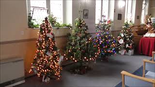 Tettenhall Wood United Reformed Church Wolverhampton  Christmas Tree Festival 2023 [upl. by Anonyw650]