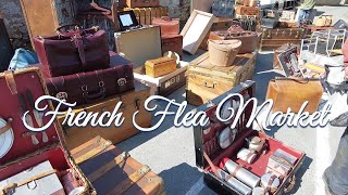 Massive Flea Market amp Great for Tourists in France ❘ Louis Vuitton Antique Trunk  17 [upl. by Quintina]