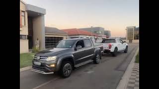 FORD RANGER vs VW AMAROK TUG OF WAR [upl. by Rim881]