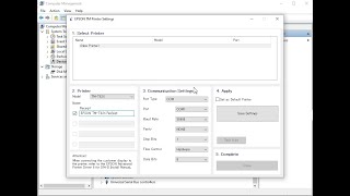 Epson TMT82X POS Printer  Set up driver printer TMT20X [upl. by Aynos]