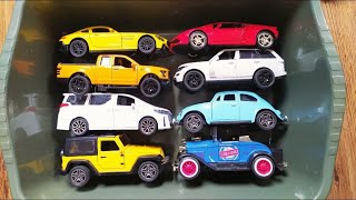 Box Full of Model Cars  Mazda Miniature toy car model Lamborghini  Review of toy cars A3059 [upl. by Tammara]