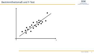 Regression Bestimmtheitsmaß und FTest  Theorie [upl. by Etnelav994]