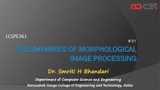 01  Morphological Image Processing  Preliminaries [upl. by Catarina]