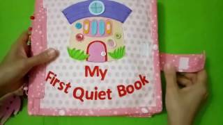 Quiet bookActivity book for kidsThe doll house [upl. by Lorola]