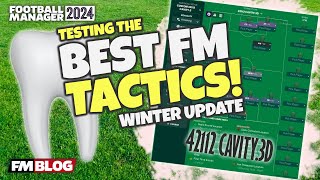 42112 CAVITY3D  Testing the Best FM24 Tactics  Football Manager 2024 [upl. by Acinoryt417]