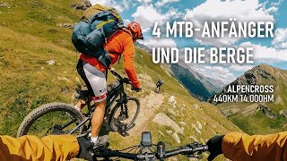 Alpencross  4 Mountainbike Anfänger und die Berge 440km 14000Hm Oberstdorf Riva [upl. by Winifield453]