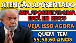 INSS ENVIA REGRAS NOVAS PARA APOSENTADORIA PARA QUEM TEM 55 60 OU 65 ANOS APOSENTADOS [upl. by Pestana]