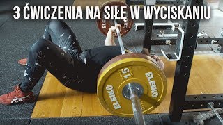 3 ĆWICZENIA KTÓRE POMOGĄ WYCISKAĆ WIĘCEJ [upl. by Riccio797]