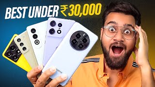 Top 5 Best Mobile Phones Under ₹30000⚡Amazon amp Flipkart Sale 2024  Best Phone Under 30000 😱 [upl. by Nuahsyt]