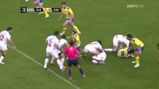 The Anatomy of a Try  Lamerat Castres vs Clermont May 2014 [upl. by Moriyama]