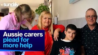 Aussie Carers Plead For More Help [upl. by Darmit]